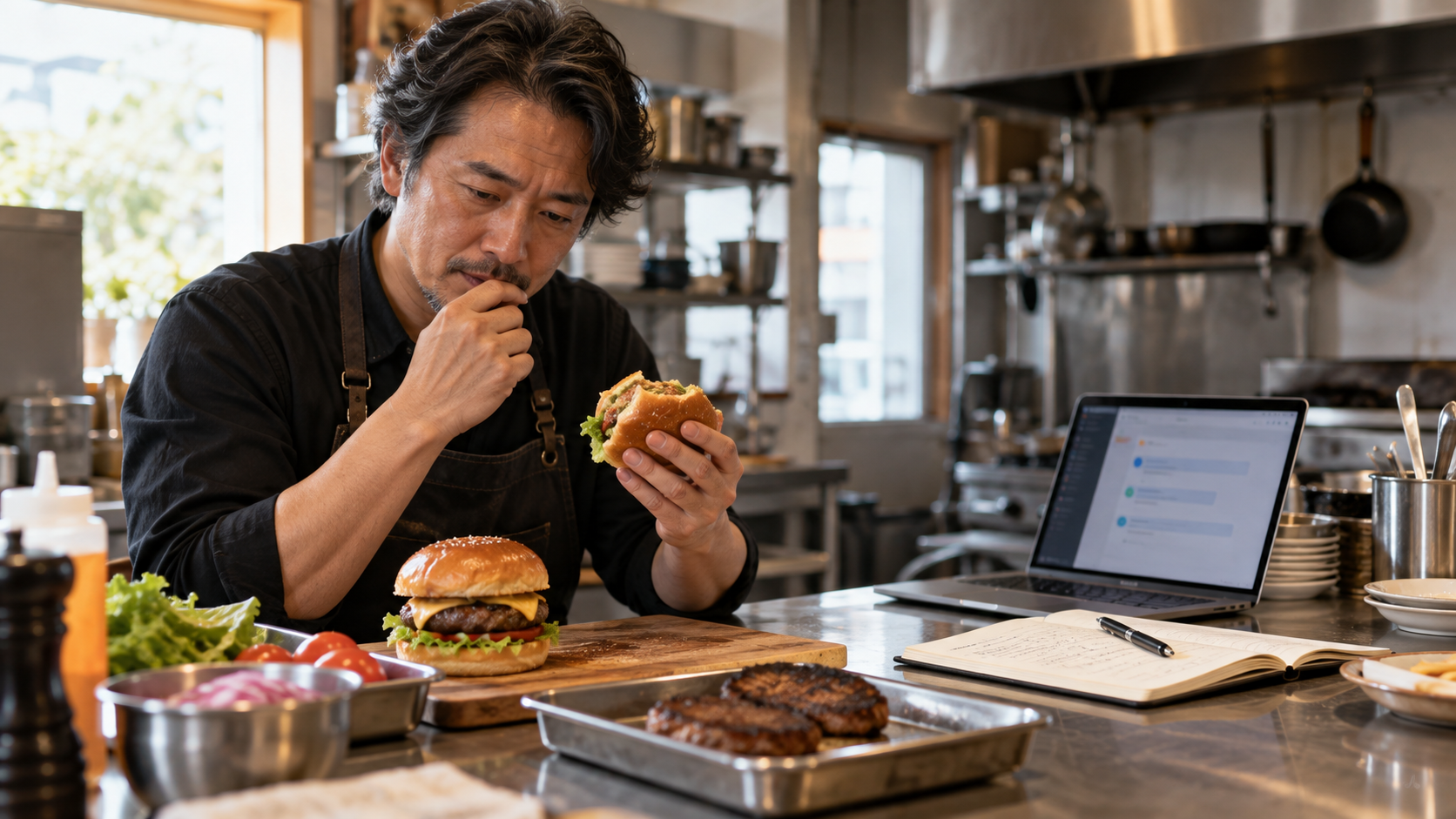 AIの提案を人が試し、確認して改善する制作ループ